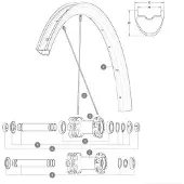 Mavic Crossmax Elite Carbon Vorderradfelge