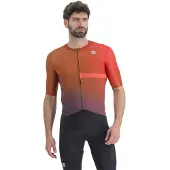 Sportful Kurzarm Fahrradtrikot - BOMBER - Orange XL