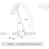 Mavic Xa 35 Pro Carbon Felge