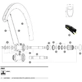 Mavic Cosmic Pro Carbon Sl Ust Disc Hinterradfelge