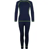 TROLLKIDS - Kid's Merino Baselayer Set - Merinounterwäsche Gr 116 blau