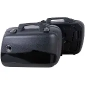 Hepco & becker Hepco Becker Junior 30l+40l Seitenkoffer-set Schwarz Schwarz One Size