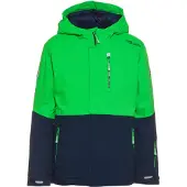 TROLLKIDS 226-304 Kinder-Regenjacke in Grün für Schnee