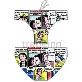 Turbo Comic Badeslip
