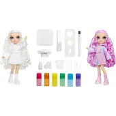 MGA Entertainment Rainbow High WaterColor & Create Dolls- Purple Eyes, Modepuppe, Weiblich, 4 Jahr(e), Gemischte Farben
