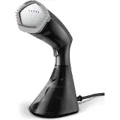Philips Travel Steamer 8000 Series, Tragbare Dampfbürste für Reisen, 32 g/min konst. Dampf, 1600 W, Schwarz (GC800/80)