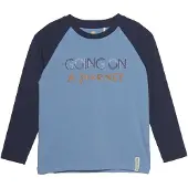 En fant Longsleeve in Hellblau/ Dunkelblau | Gr.: 116