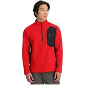 Spyder Bandit 1/2 Zip red (SPR) XL