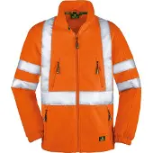 BIG Arbeitsschutz BIG Warnfleecejacke Seattle Gr. L leuchtorange