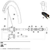 Mavic Comete Pro Carbon Disc Hinterradfelge