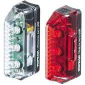 Topeak Aero Combo Usb Light Set Rot,Silber