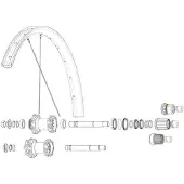 Mavic Strahl Spoke R/ND E-Deemax 30