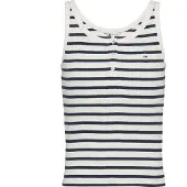 Tommy Hilfiger Button ärmelloses T-shirt