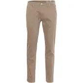 Blend Chinohose "Chinohose BHTrompo", Herren, Gr. 33, Länge 32, beige (silber mink), Obermaterial: 98% Baumwolle CO. 2% Elasthan EL., Hosen Chinohose