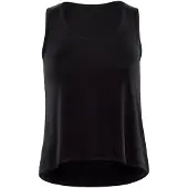 Winshape Tanktop "BAMT001", Damen, Gr. L, schwarz, 95% Viskose, 5% Elasthan, Rundhals, Tops Tanktop, atmungsaktives Bambusgewebe
