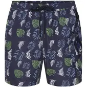 Sea Ranch Palm Printed Badeshorts