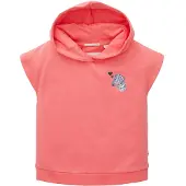Tom Tailor Printed Sleeveless Hoody Kapuzenpullover