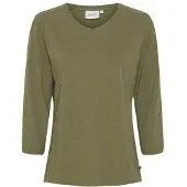 Sea Ranch Kaya T-shirt Mit 3/4-Ärmeln Und V-ausschnitt