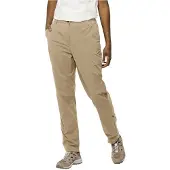Jack Wolfskin Outdoorhose "DESERT ROLL UP PANTS W", Damen, Gr. 46, Normalgrößen, beige (sand, storm), OBERSTOFF: 95% POLYAMID, 5% ELASTHAN. Futter: 65% POLYESTER, 35% BAUMWOLLE, Hosen Outdoorhose