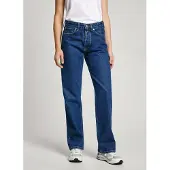 Pepe Jeans für Damen. PL204844 Jeans Straight Hw Deep Ocean (27/32), Blau, Lässig, Baumwolle, Denim, Nachhaltig