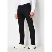 Armani Exchange für Herren. 8NZP20ZN1RZ1200 Solide Hose schwarz (32), Lässig, Baumwolle