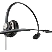 HP EncorePro HW710 Ein-Ohr-Headset + Tragecase + Quick Disconnect, Kabelgebunden, Büro/Callcenter, 53 g, Kopfhörer, Schwarz