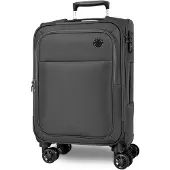 Joumma Bags MOVOM Atlanta Grau, Textil-Reisekoffer, 56x37x20cm, 34L, 5318623 (klein)