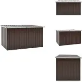 vidaXL Gartenbox Braun 171 x 99 x 93 cm - Gartenboxen