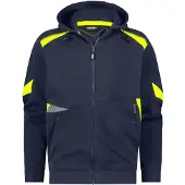 Dassy Sweatshirt Santos STANDARD 300526 COPES86 Gr. XS nachtblau/neongelb