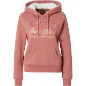 Superdry Luxe Metallic Logo Kapuzenpullover
