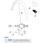 Mavic Xa Pro Carbon 29 2017-18 Linke Speichen 12 Einheiten