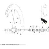 Mavic Comete Pro Carbon Sl Tdf Rear Felge