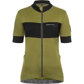 Super.natural - Women's Grava Jersey - Radtrikot Gr M oliv