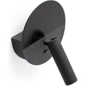 Faro LED-Wandleuchte Duas mit USB-Ladebuchse, schwarz