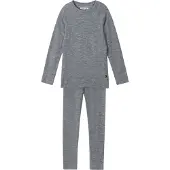 Reima Wool Base Layer Set, Kinsei melange grey (9400) 110 cm
