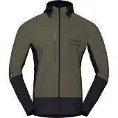 Norrøna - Senja Alpha90 Hood - Laufjacke Gr XL schwarz