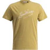 Lundhags Herren Järpen Logo T-Shirt Straw M