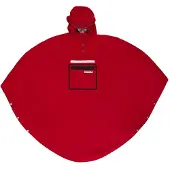 The Peoples Hardy 3.0 Wasserdichter Poncho Rot Mann Rot One Size