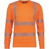 Dassy Warnschutz UV-T-Shirt CARTERVILLE 710037 PES06 Gr. S warnorange