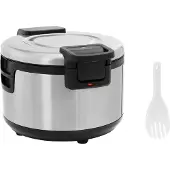 Royal Catering Elektrischer Reiswärmer mit Antihaftbeschichtung 19 l 110 W