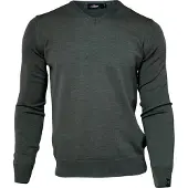 Ivanhoe - Cashwool V-Neck Male - Merinopullover Gr M grau
