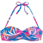 Buffalo Bügel-Bandeau-Bikini-Top "Soleil" mit gedrehter Optik