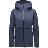 Black Diamond Factor Shell Jacke Blau M Damen Blau M