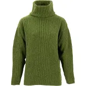 Sätila - Women's Sandby Polo Sweater - Wollpullover Gr S oliv