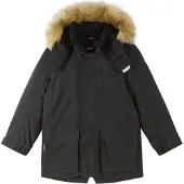 Reima 5100360A-9990 Kinder-Winterjacke in Schwarz