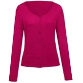 Peter Hahn Cardigan aus 100 % Kaschmir pink, 42