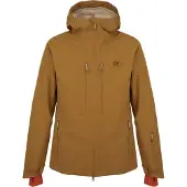 2117 of Sweden Nausta Herren Skijacke mit Kapuze braun 3XL