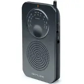 Muse M-01RS Radio, UKW/MW, Kopfh?rer-Ausgang, Akkubetrieb