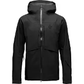 Black Diamond - Skijacke - M Factor Shell Black für Herren - Größe L - schwarz
