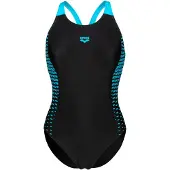 Arena - Women's Openings Swimsuit V Back - Badeanzug Gr 46 schwarz